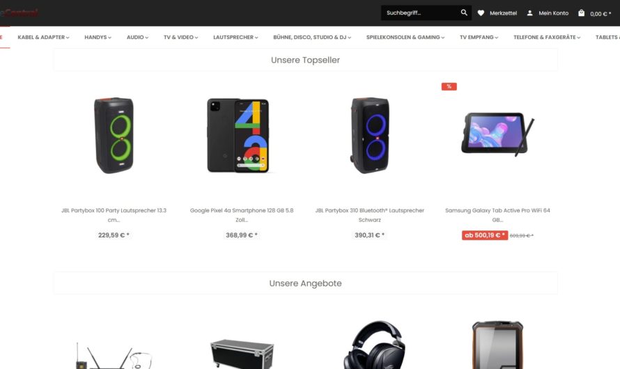 Warnung vor Onlineshop wirecentral.de