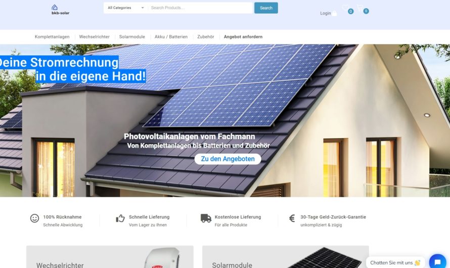 Warnung vor Onlineshop bkb-solar.de